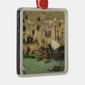 De haven van Sevilla, c.1590 Metalen Ornament (Rechts)