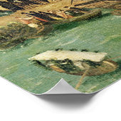 De haven van Sevilla, c.1590 Poster (Hoek)