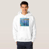 De haven van Tinos 2012 Hoodie (Voorkant volledig)
