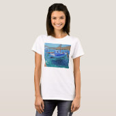De haven van Tinos 2012 T-shirt (Voorkant volledig)