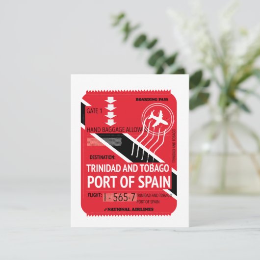 de haven van trinidad en tobago van spanje , een r (Staand voorkant)