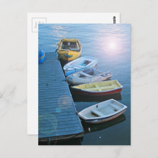 De Haven van Whitby Briefkaart (Voorkant / Achterkant)