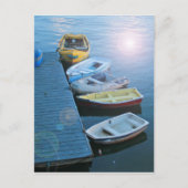 De Haven van Whitby Briefkaart (Voorkant)