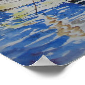 De havenmeester, Aberaeron Poster (Hoek)