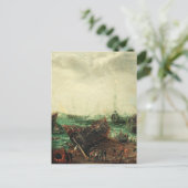 De havenscène van Adam Willaerts Briefkaart (Staand voorkant)