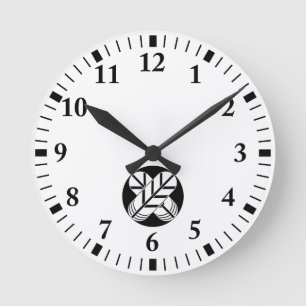 De haviksveren van Shirakawa Ronde Klok