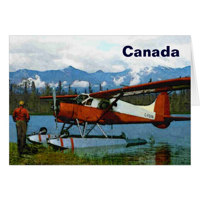 De Havilland Beaver Floatplane (Voorkant Horizontaal)