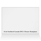 De Havilland Beaver Floatplane - Alaska (Binnen Horizontaal (Boven))