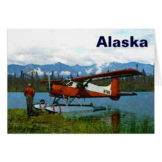 De Havilland Beaver Floatplane - Alaska (Voorkant Horizontaal)