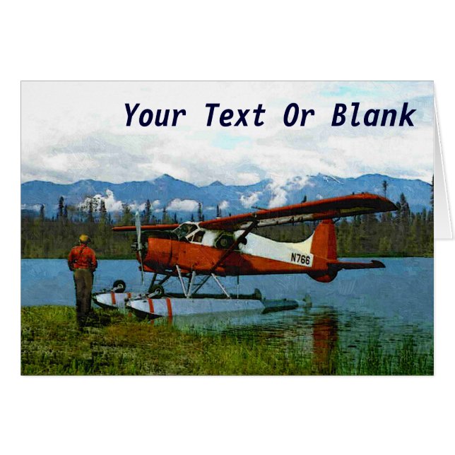 De Havilland Beaver Floatplane - Alaska (Voorkant Horizontaal)