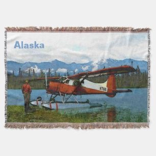 De Havilland Beaver Floatplane - Alaska Deken