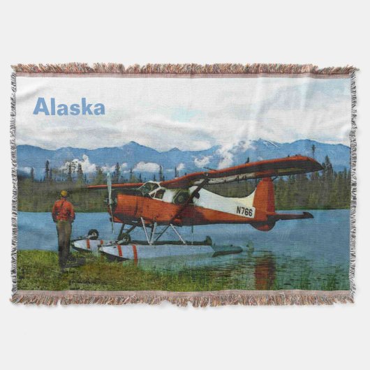 De Havilland Beaver Floatplane - Alaska Deken (Voorkant)