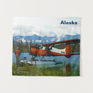 De Havilland Beaver Floatplane - Alaska Wandkleed