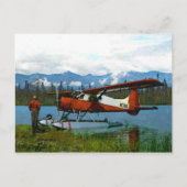 De Havilland Beaver Floatplane Briefkaart (Voorkant)