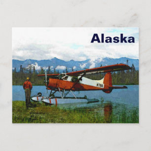 De Havilland Beaver Floatplane Briefkaart
