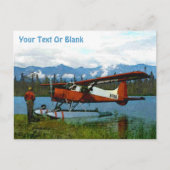 De Havilland Beaver Floatplane Briefkaart (Voorkant)