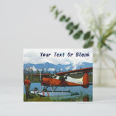 De Havilland Beaver Floatplane - Canada Briefkaart (Staand voorkant)