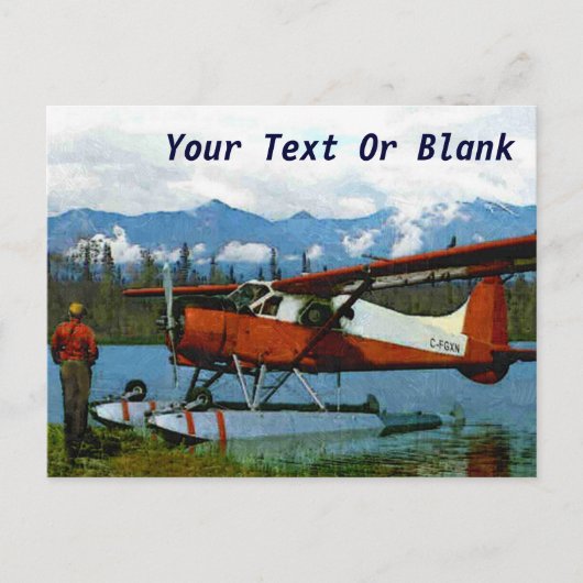De Havilland Beaver Floatplane - Canada Briefkaart (Voorkant)