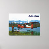 De Havilland Beaver Floatplane Canvas Afdruk (Voorkant)