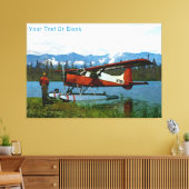 De Havilland Beaver Floatplane Canvas Afdruk (Insitu (Woonkamer))