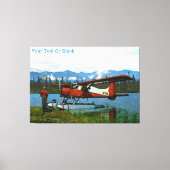 De Havilland Beaver Floatplane Canvas Afdruk (Voorkant)