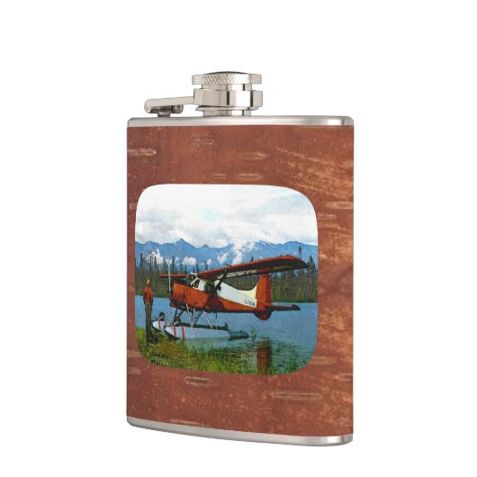 De Havilland Beaver Floatplane Heupfles (Links)