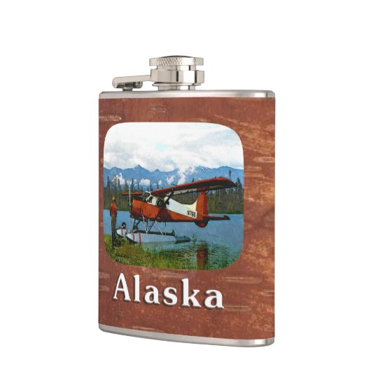 De Havilland Beaver Floatplane Heupfles (Links)