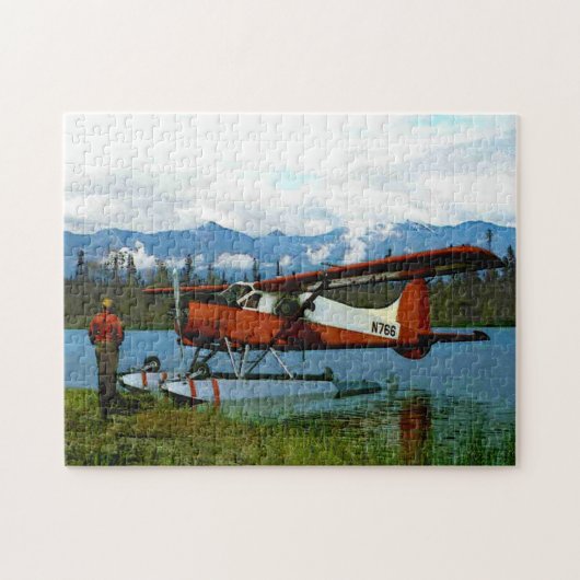 De Havilland Beaver Floatplane Legpuzzel (Horizontaal)