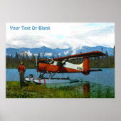 De Havilland Beaver Floatplane Poster (Voorkant)