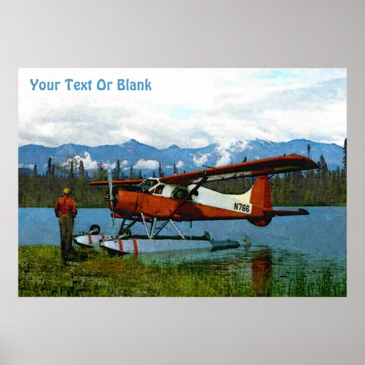De Havilland Beaver Floatplane Poster (Voorkant)