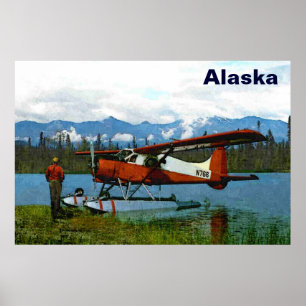 De Havilland Beaver Floatplane Poster