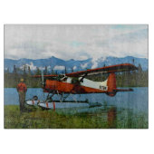 De Havilland Beaver Floatplane Snijplank (Voorkant)