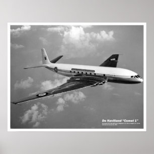 De Havilland Comet 1 Poster