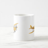 de Havilland DH.82 Tiger Moth British WW2 Airplane Koffiemok (Center)