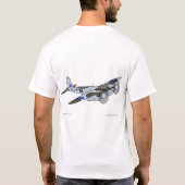 de Havilland Mosquito (1941) T-shirt (Achterkant)