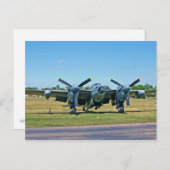 De Havilland Mosquito-Briefkaart Briefkaart (Voorkant / Achterkant)