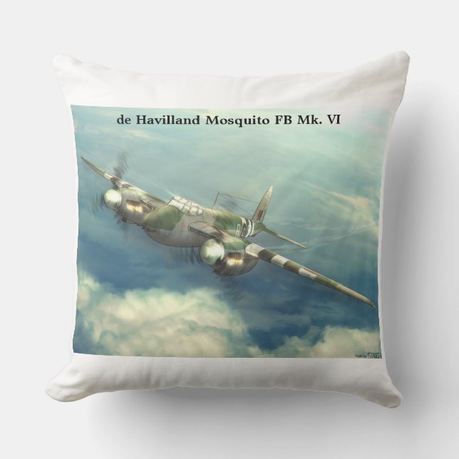 de Havilland Mosquito FB Mk. VI-Sierkussen Kussen (Voorkant)