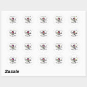 de havilland mug ronde sticker (Vel)