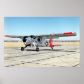 De Havilland U-6A Beaver Poster (Voorkant)