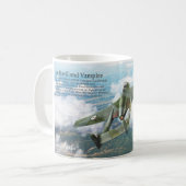 de Havilland Vampire Koffiemok (Voorkant links)