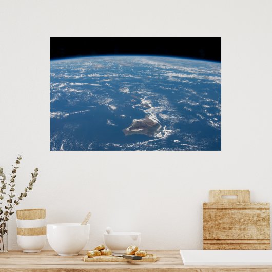 De Hawaïaanse Eilandketen Poster (Keuken)