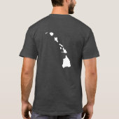 De Hawaii eilanden keten T-shirt (Achterkant)