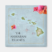 De Hawaiiaanse eilanden Magneet (Voorkant)