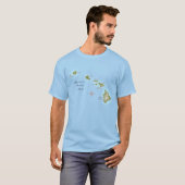 De Hawaiiaanse eilanden T-shirt (Voorkant volledig)