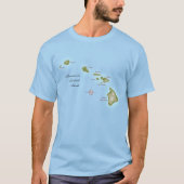 De Hawaiiaanse eilanden T-shirt (Voorkant)