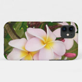 De Hawaiiaanse Frangipani Bloesems van Aloha Case-Mate iPhone Case (Achterkant (horizontaal))