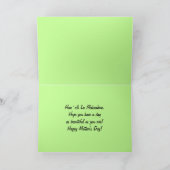 De Hawaiiaanse Gelukkige Kaart van de Hibiscus van (Binnen)