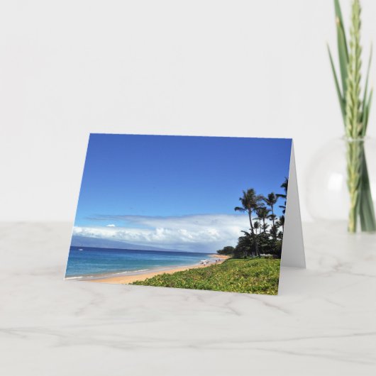 De Hawaiiaanse Kaart van de Dag van het Strand (Voorkant)