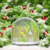 De Hawaiiaanse steltvogel Sneeuwbol (Kerstmis)