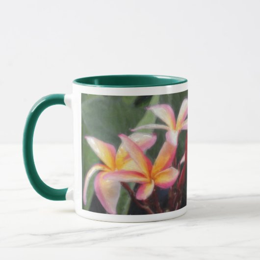 De Hawaiiaanse Tropische Mokken van Plumeria & van (Links)